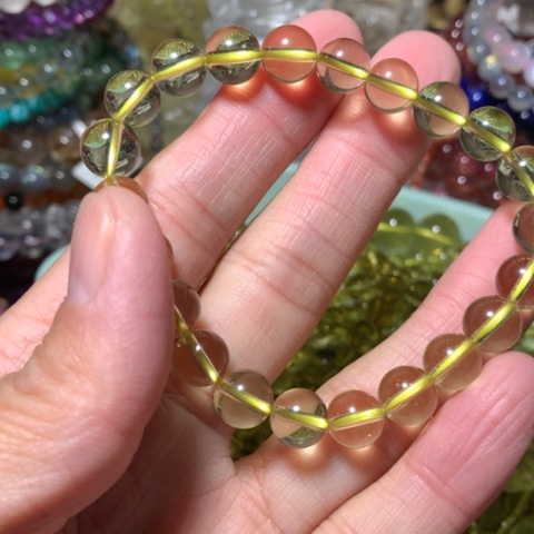 水晶手串未镶嵌婷****t8mm手串158