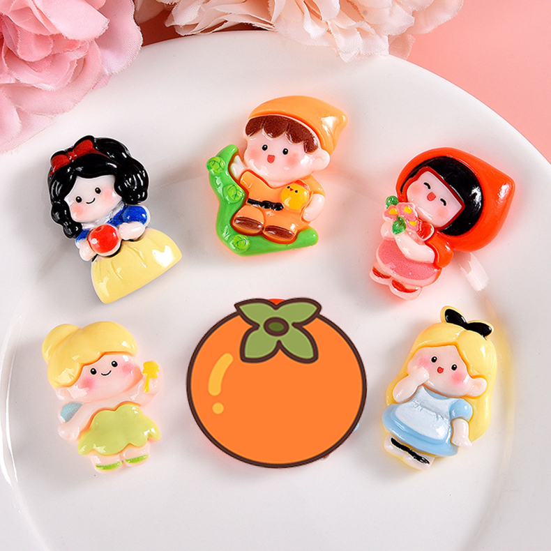 【直播拆】童话公主王子配件手工diy材料手机壳冰箱贴家居饰品摆件