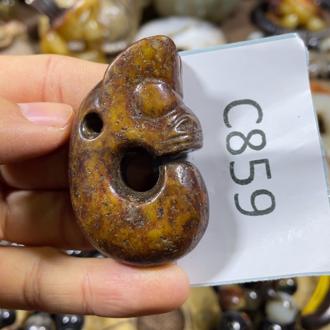 和田玉吊坠(不含链)未镶嵌