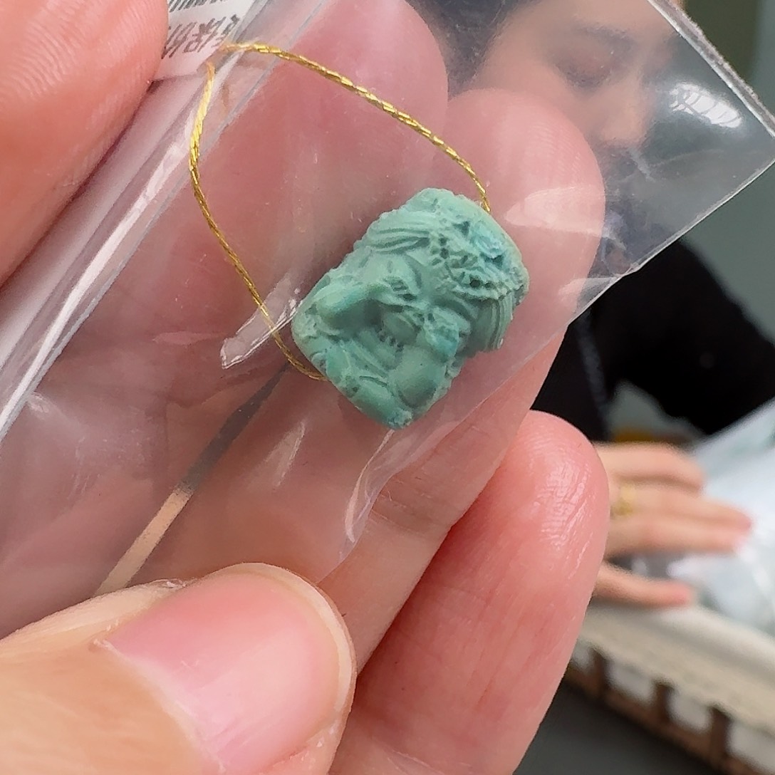 绿松石珠宝奇石未镶嵌