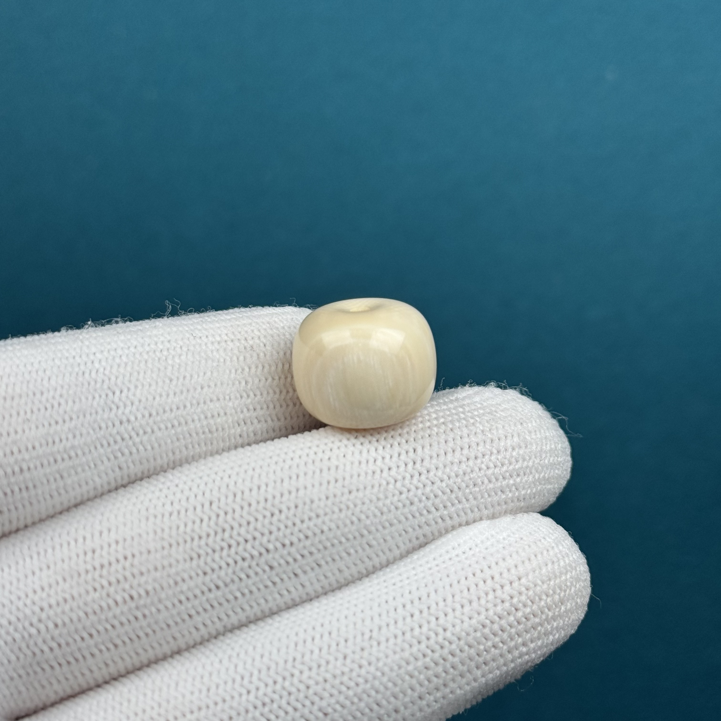 D92-67天然猛犸牙 【瑕疵特价】墩子15.5*12.6mm支持复检假一罚十
