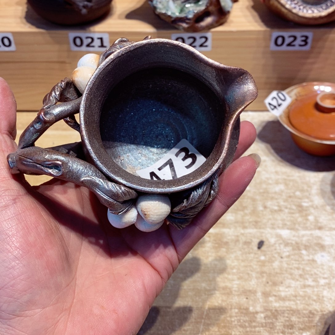 柴烧茶具陶瓷杯子