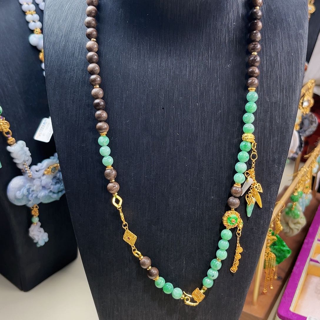 【闪购商品】翡翠项链未镶嵌翡翠