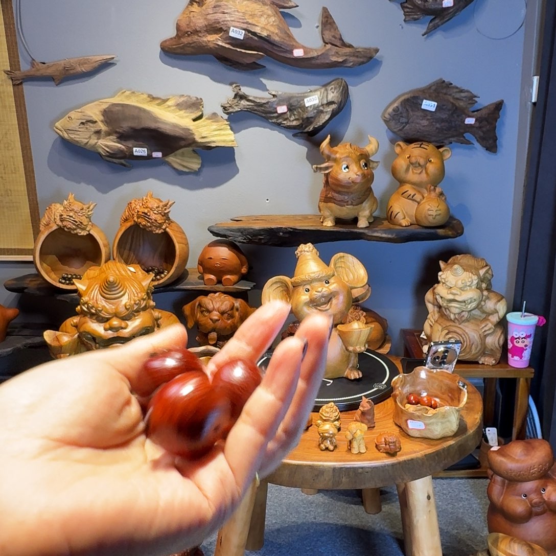 猛***腿柏木（崖柏）一物一拍实物以直播间为准