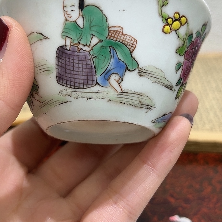 春***！瓷片精美的的陶瓷摆件……