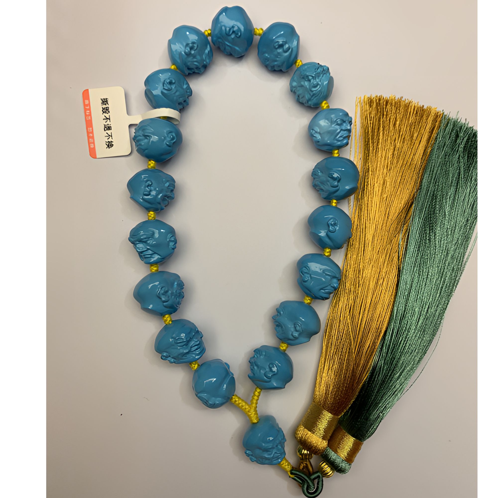 高瓷时尚DIY串珠18只蓝色