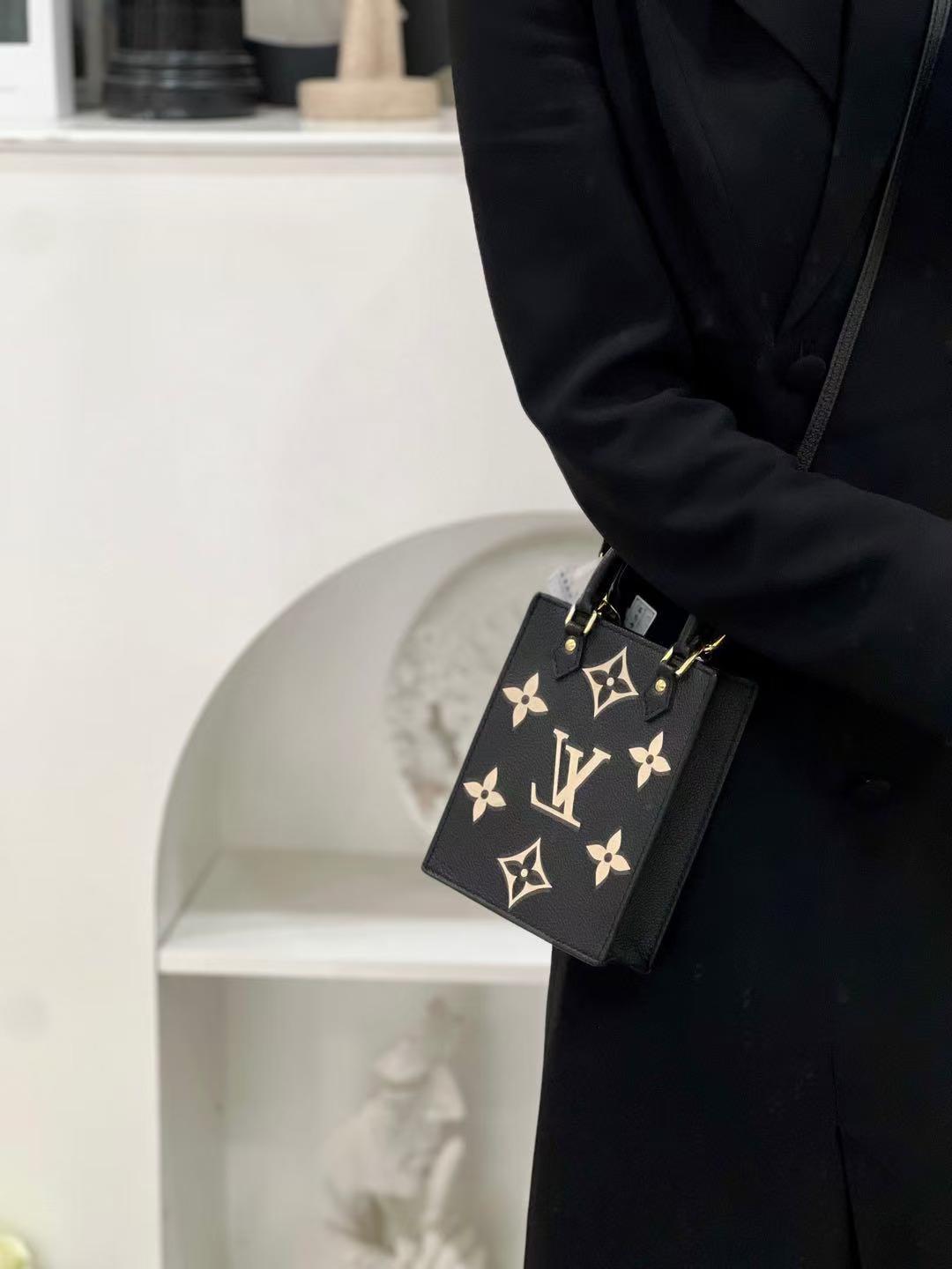 99新 LouisVuitton/路易威登 Lv 琴谱 mini黑白花/严选