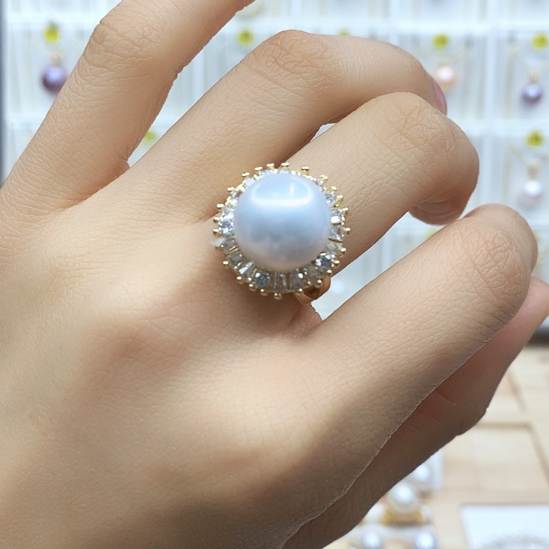 淡水珍珠颈饰合金