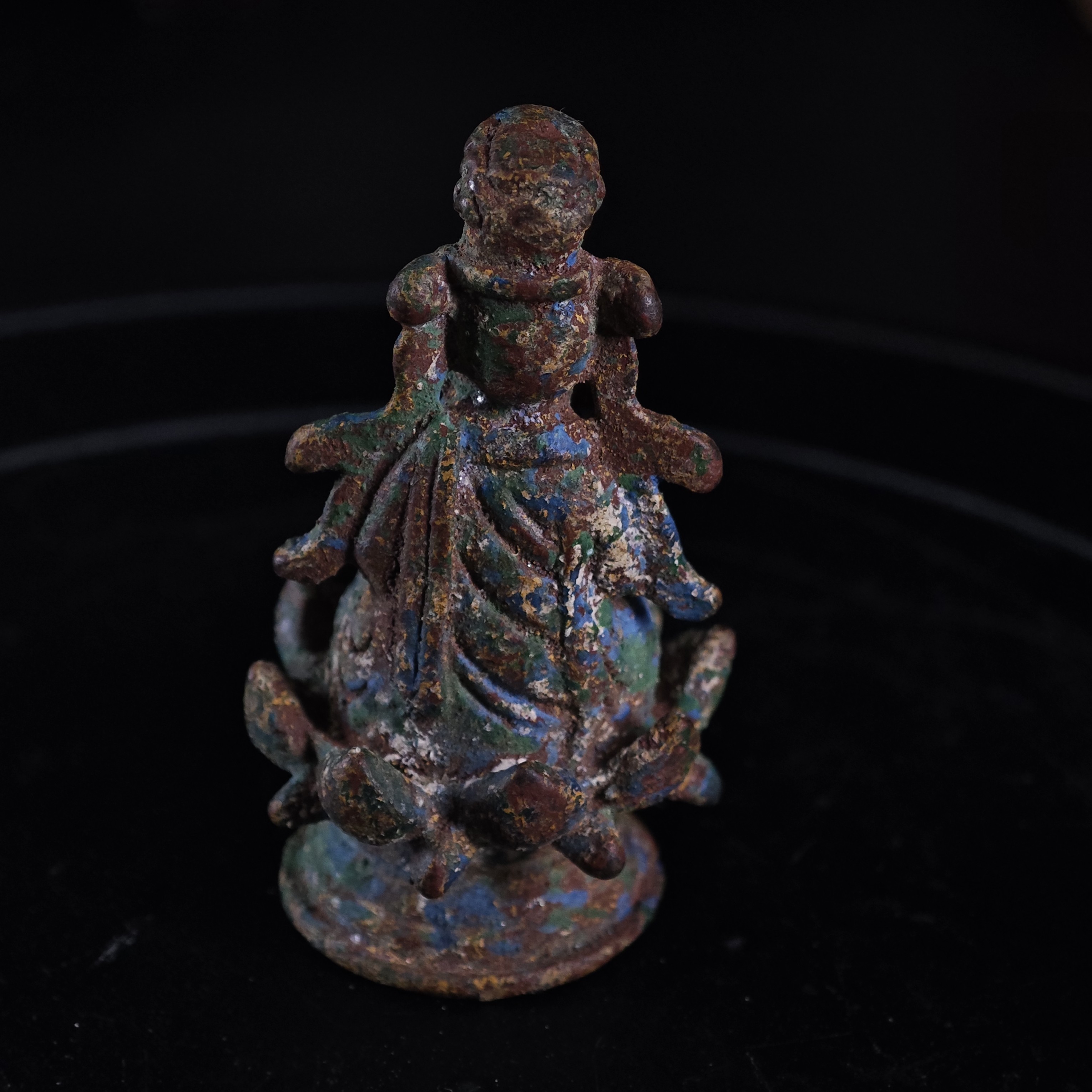 63号（铜）莲花佛 