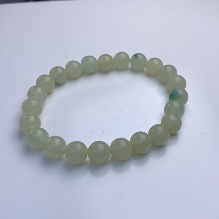 翡翠手串未镶嵌8.6mm！