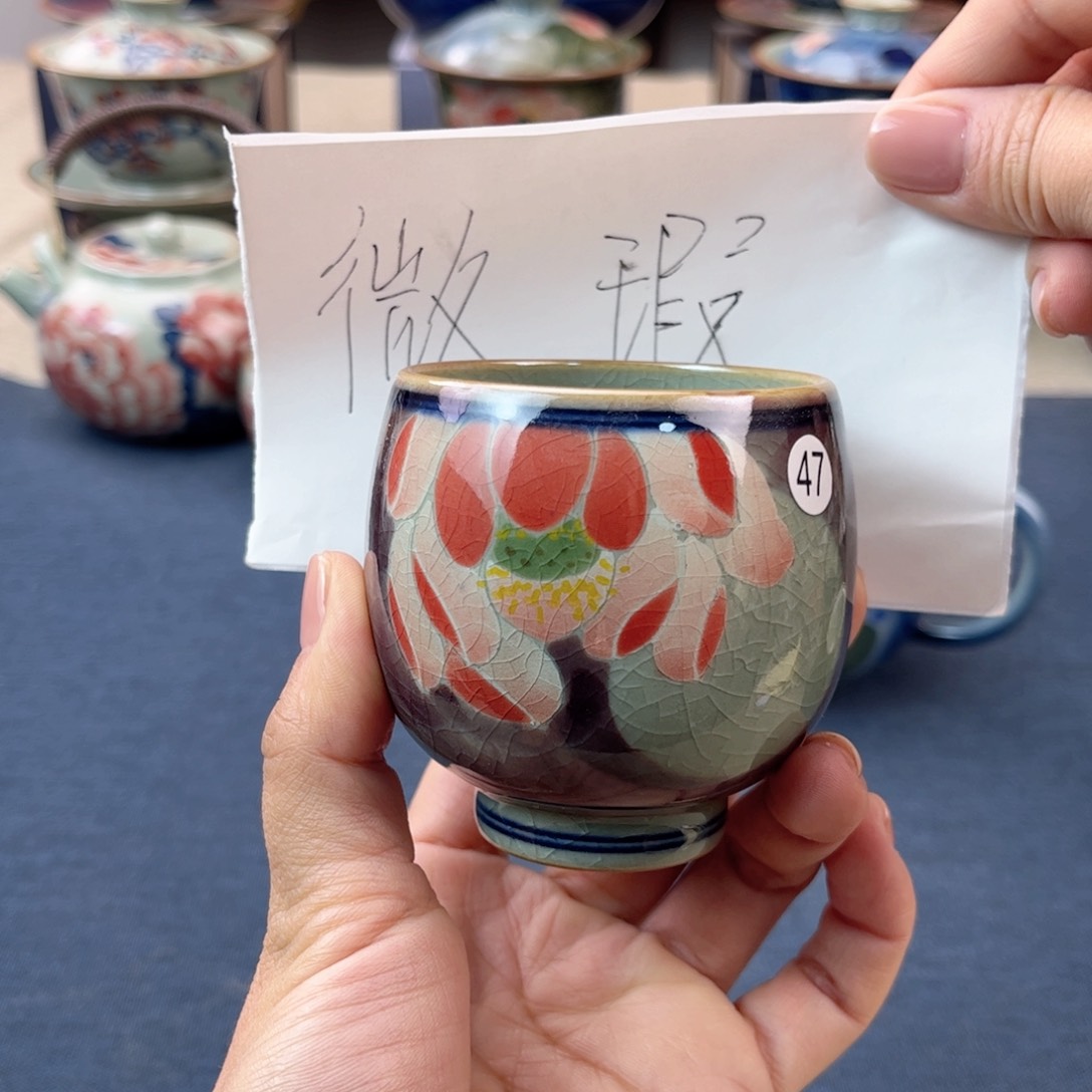 杯景德镇手绘手工茶具