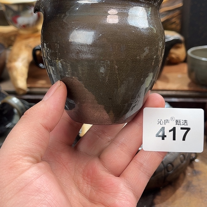 沁庐柴窑古法柴烧全手工茶具