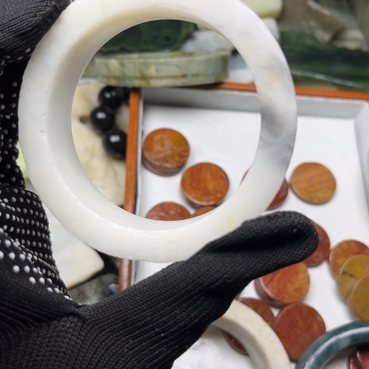 未镶嵌和田玉珠宝奇石美*3