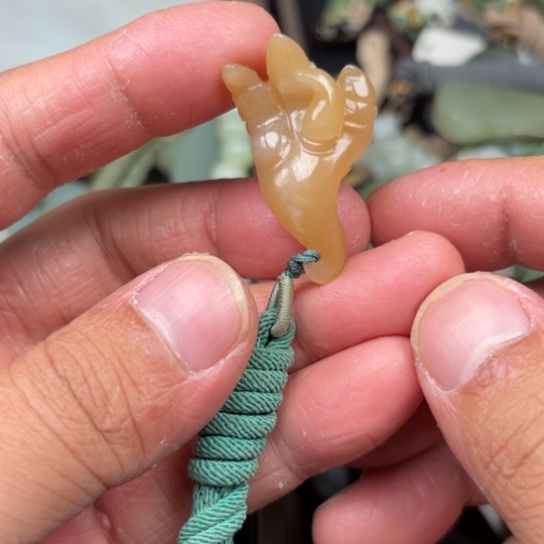 和田玉吊坠未镶嵌