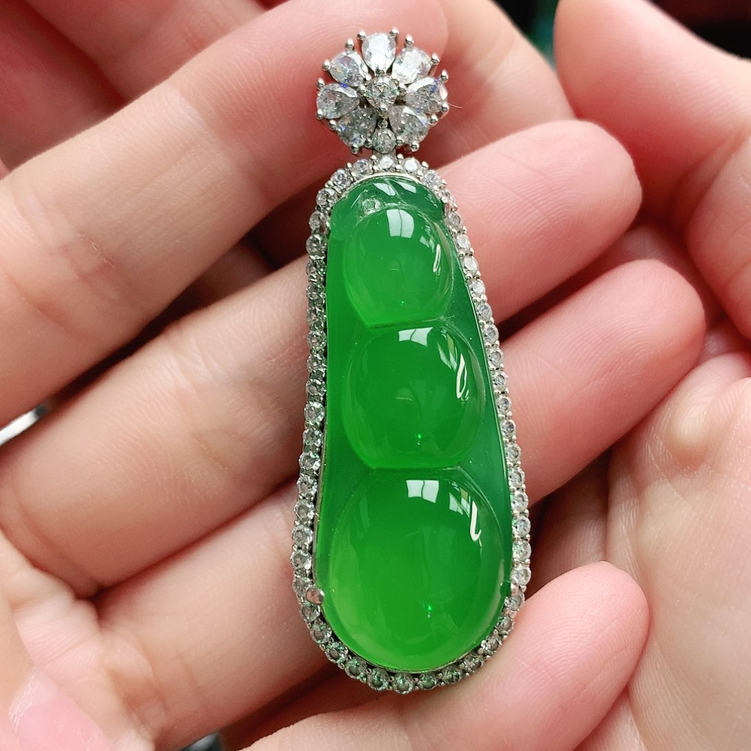 玛瑙/玉髓吊坠 银S925镶嵌