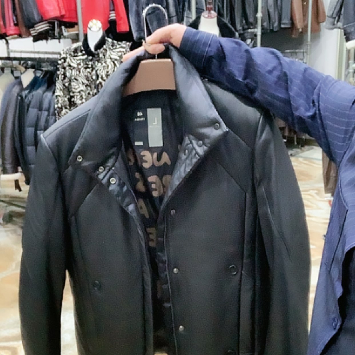 【闪购商品】绵羊皮羽绒服