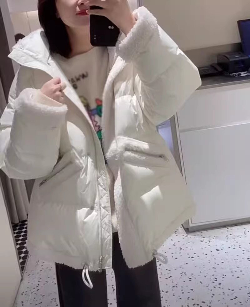秋冬宽松型立领韩版女款翻领短款常规款潮流