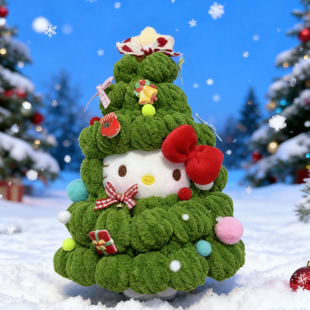 【正版】【Kitty不会喵】大圣诞树 KT