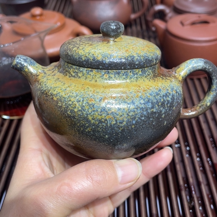紫砂茶壶宜兴紫砂壶柴烧壶