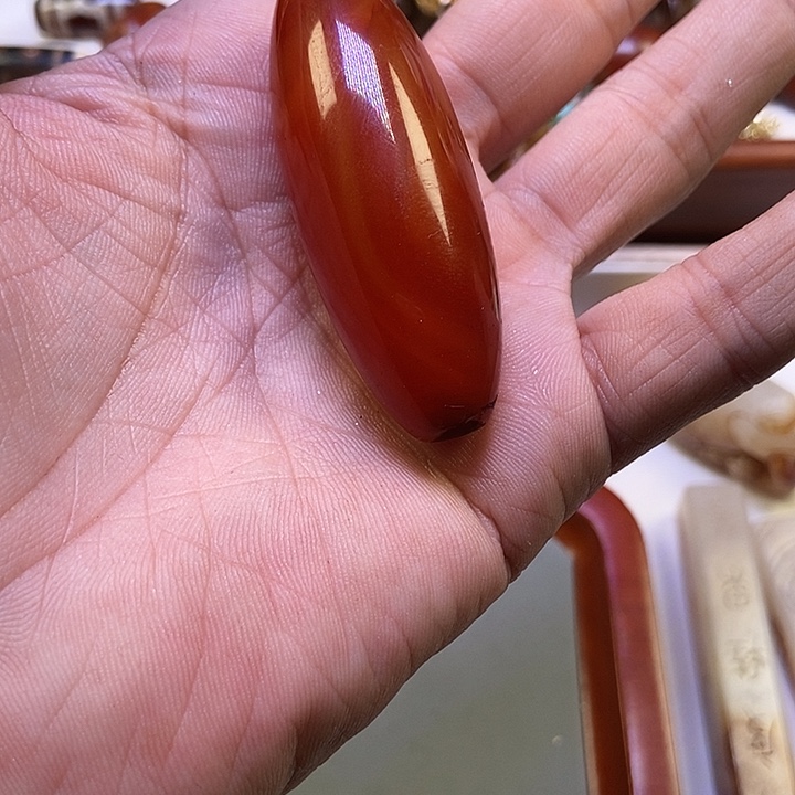 玛瑙/玉髓合金颈饰西周