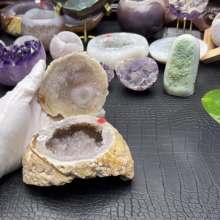 水晶珠宝半成品未镶嵌