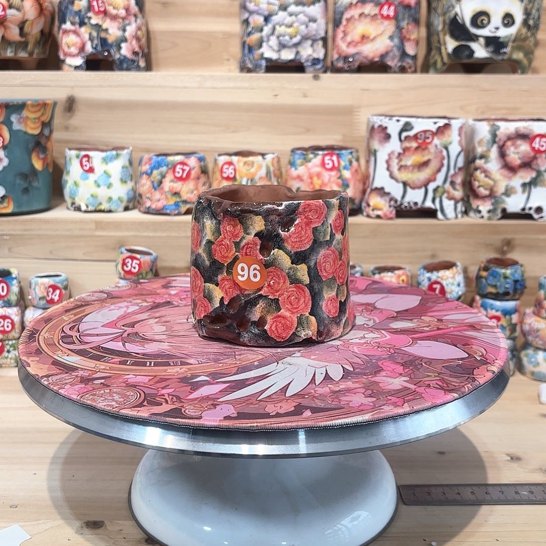 紫砂花盆手工花盆默认微瑕8/9