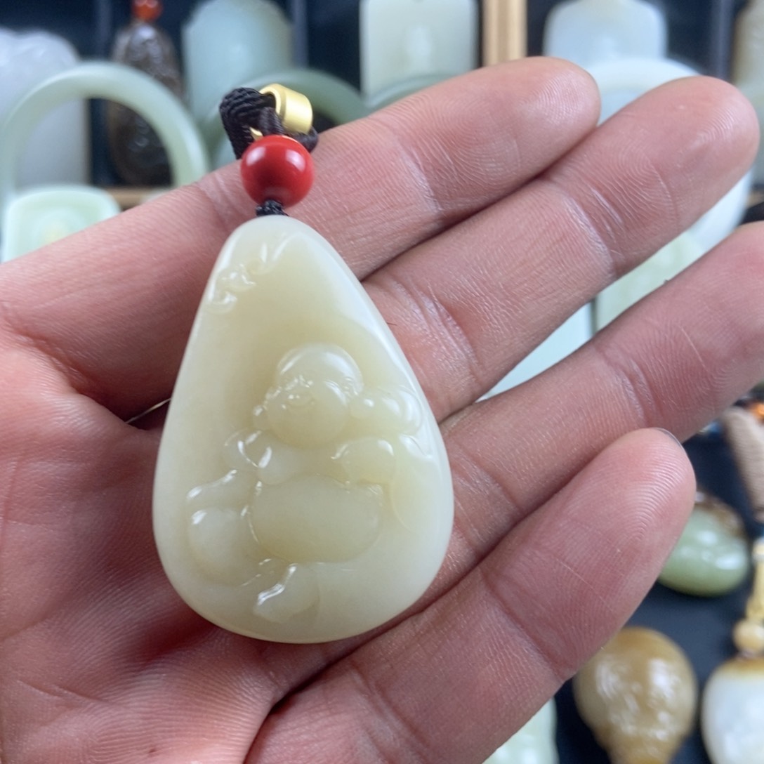 和田玉挂件未镶嵌