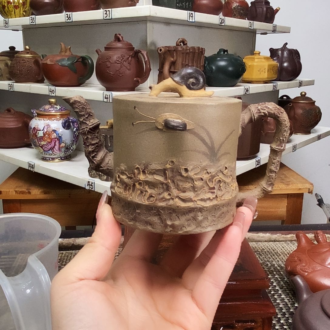 紫砂茶壶全手工制作