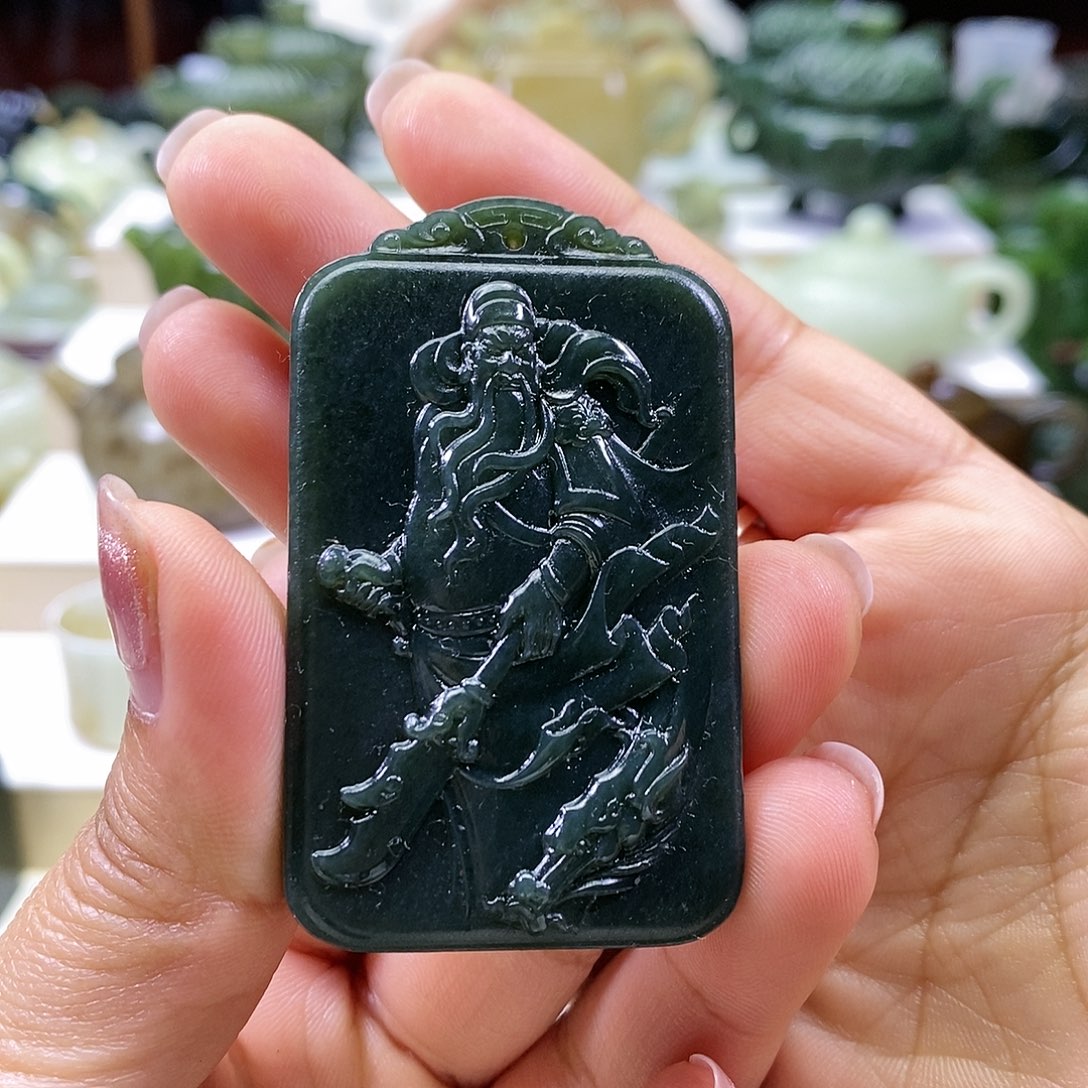 和田玉牌子未镶嵌