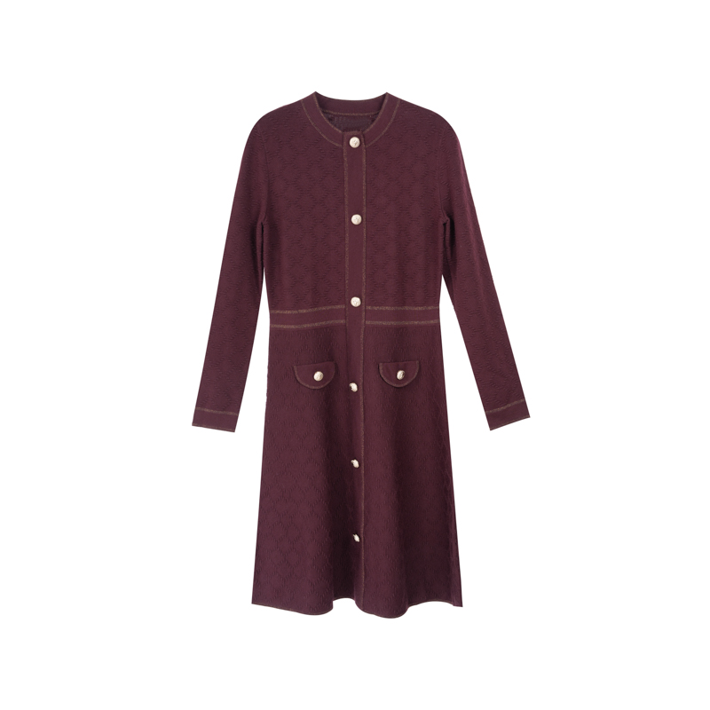 【黎黎姐专属价】她翼春季连衣裙气质针织轻奢时尚女AW3341334855