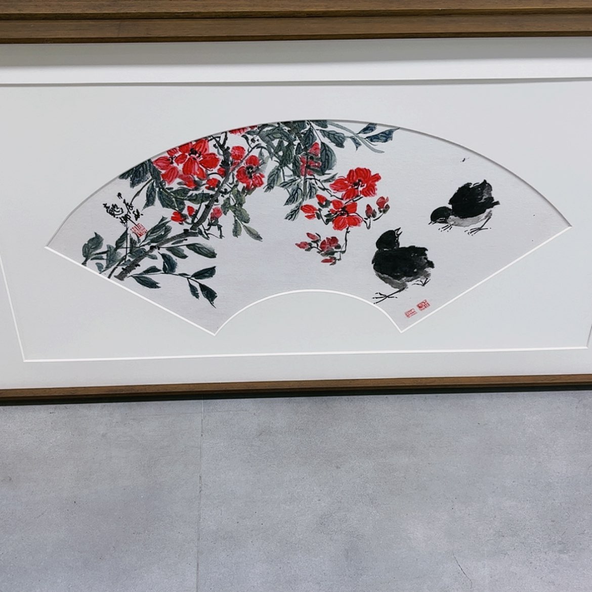 【闪购商品】国画刘懿娜精装裱作品