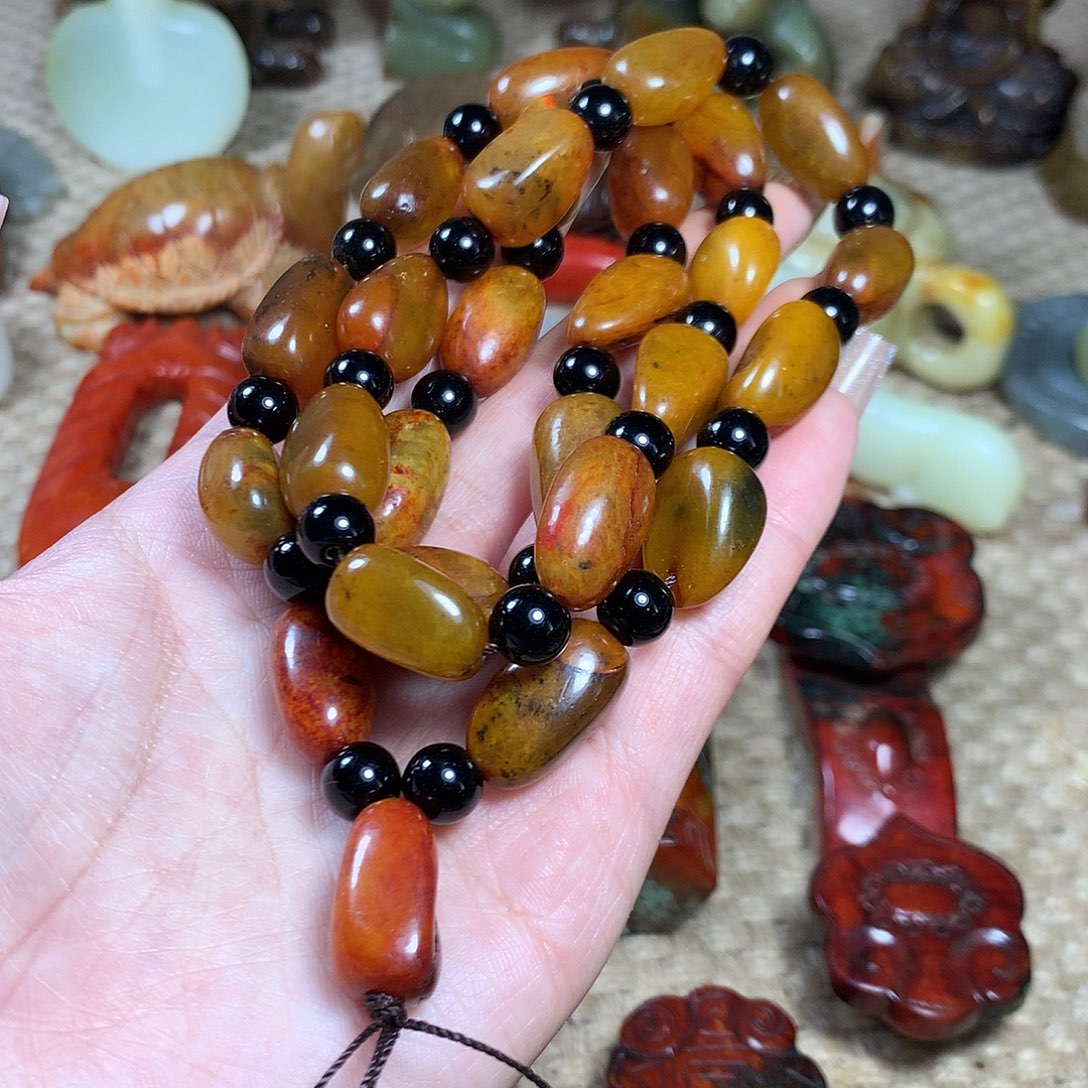 白玉菩提吊坠挂件