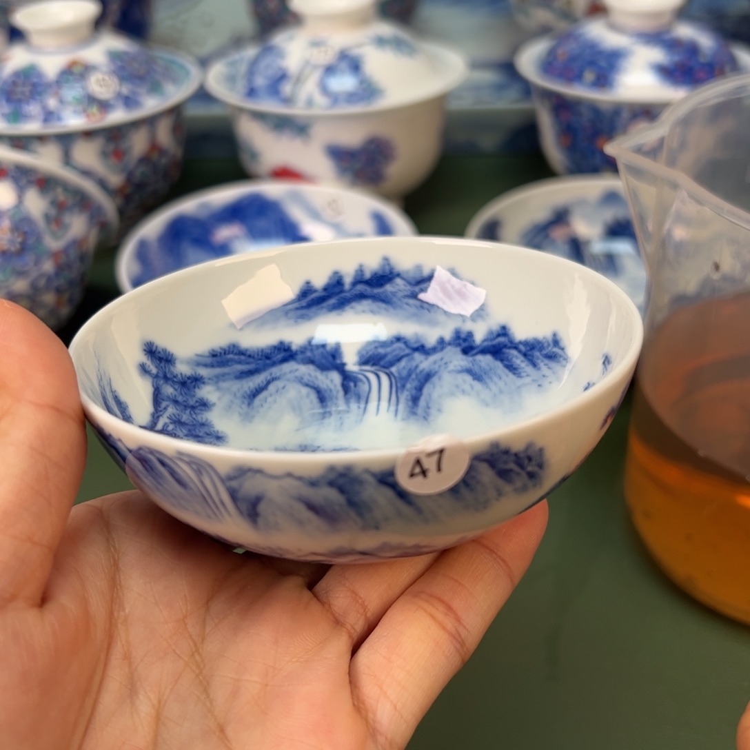 木木景德镇纯手绘茶具47
