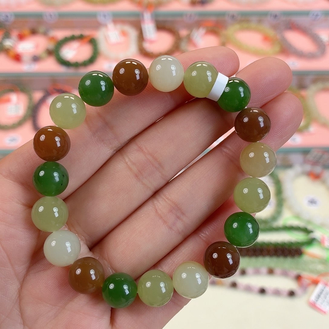 未镶嵌手串和田玉
