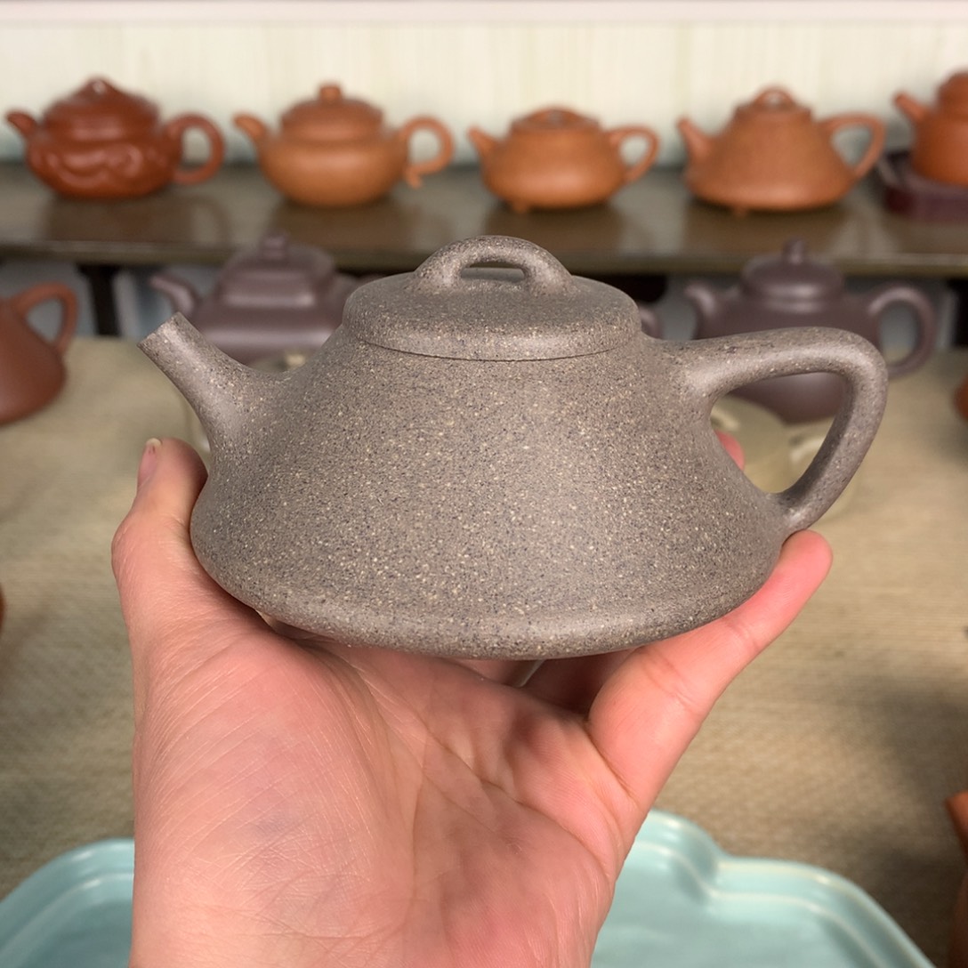 紫砂茶壶满砂容量150