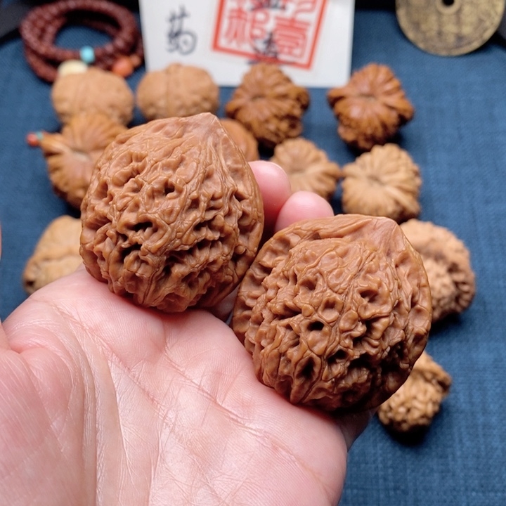 桃核吊坠全品水龙纹42