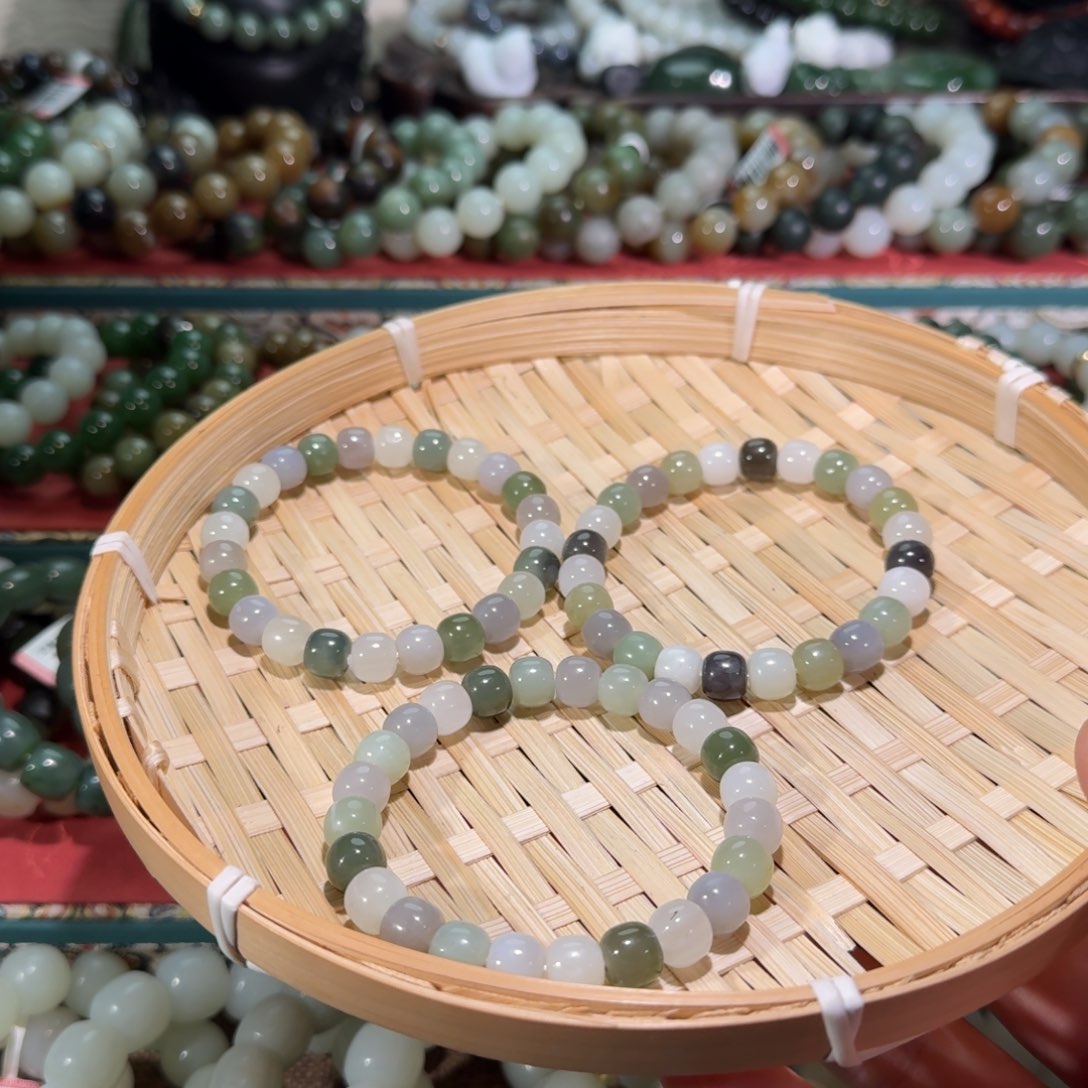 和田玉未镶嵌手链多样性发货拍一发一