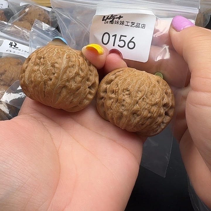 世***雨文玩核桃把件铁锤45➕