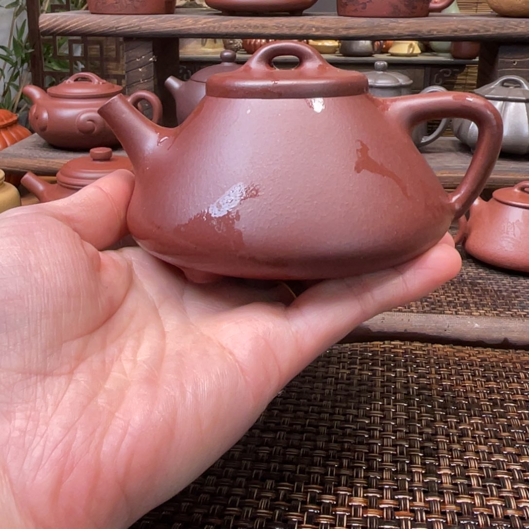 紫砂茶壶宜兴原矿紫砂手工制200