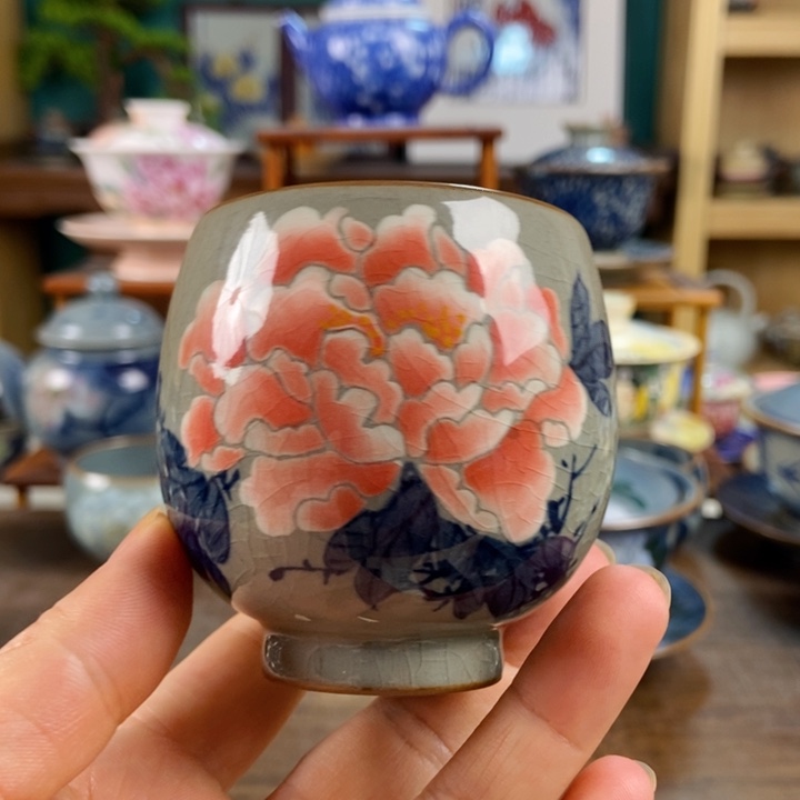 瓷片手工制作工艺精湛等特点