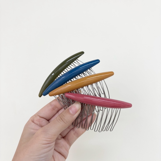  L020/L105/L137/L174夕洛倒插梳法式女日韩森系发夹时尚百搭气质