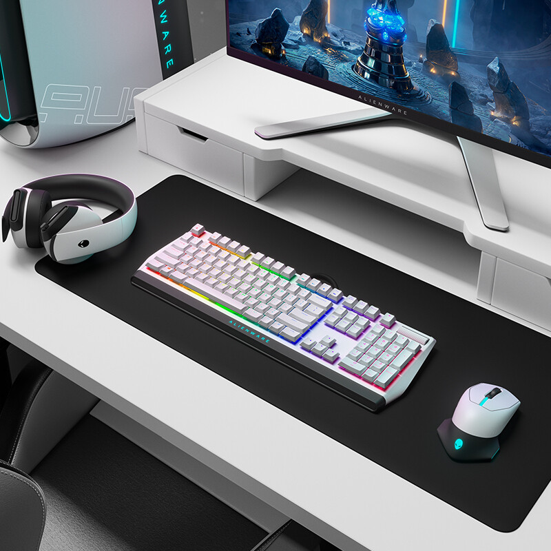 99新 ALIENWARE/外星人 外星人AW510K游戏机械键盘有线矮红轴CZ13