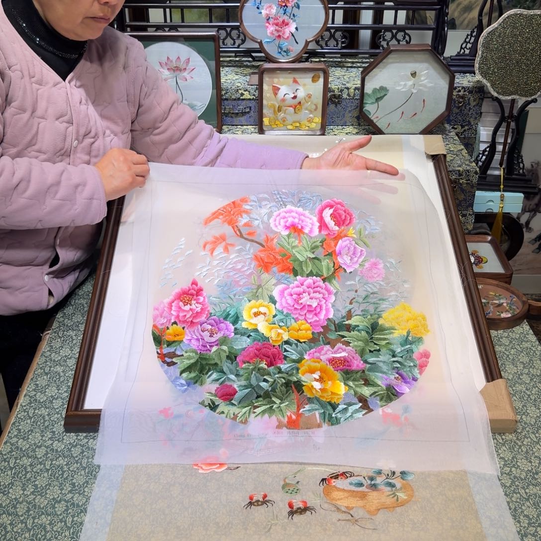 刺绣手工苏绣工艺