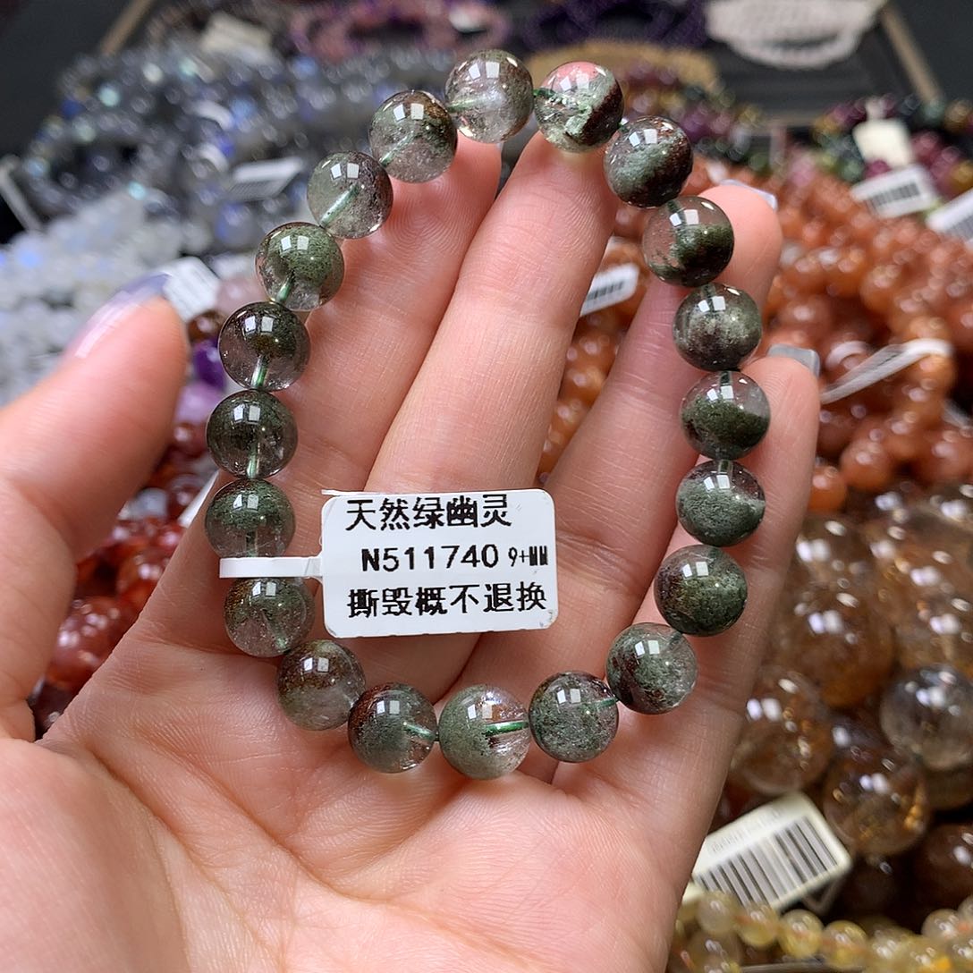 水晶手链未镶嵌，