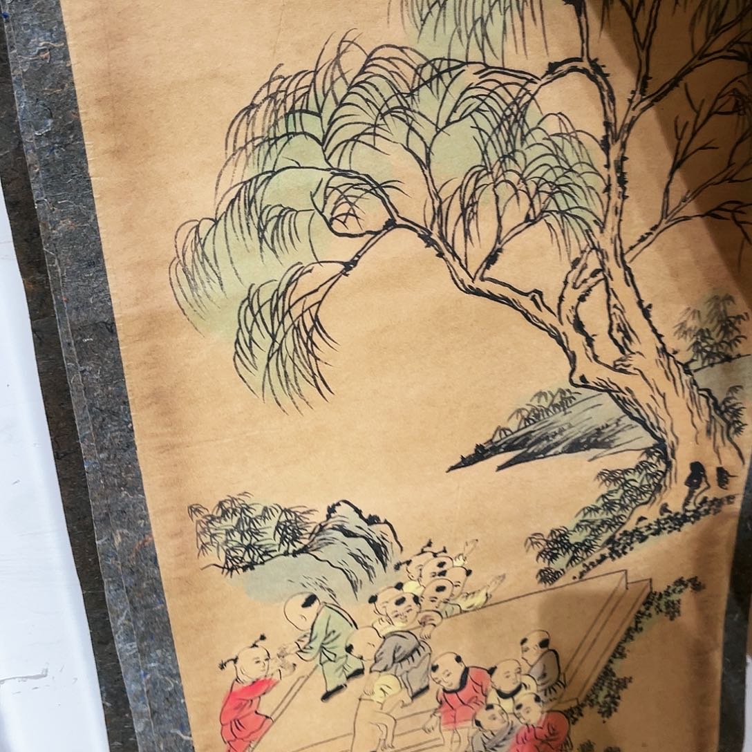 时**转瓦当摆件茶台的一