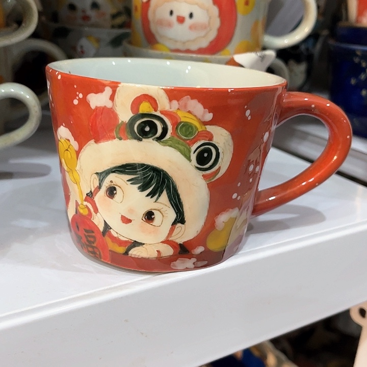 陶景德镇釉下手绘陶瓷 