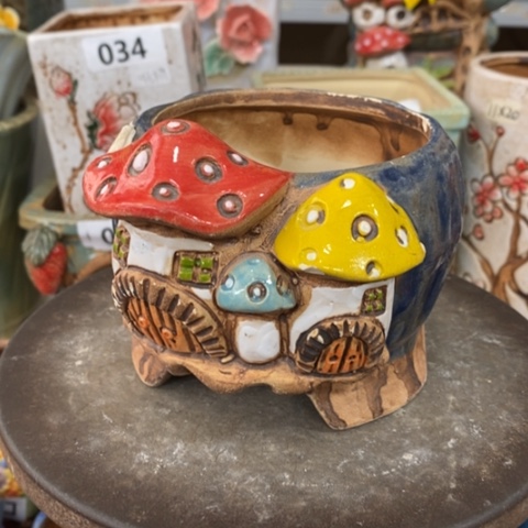 【闪购商品】红陶粗陶材质多肉花盆