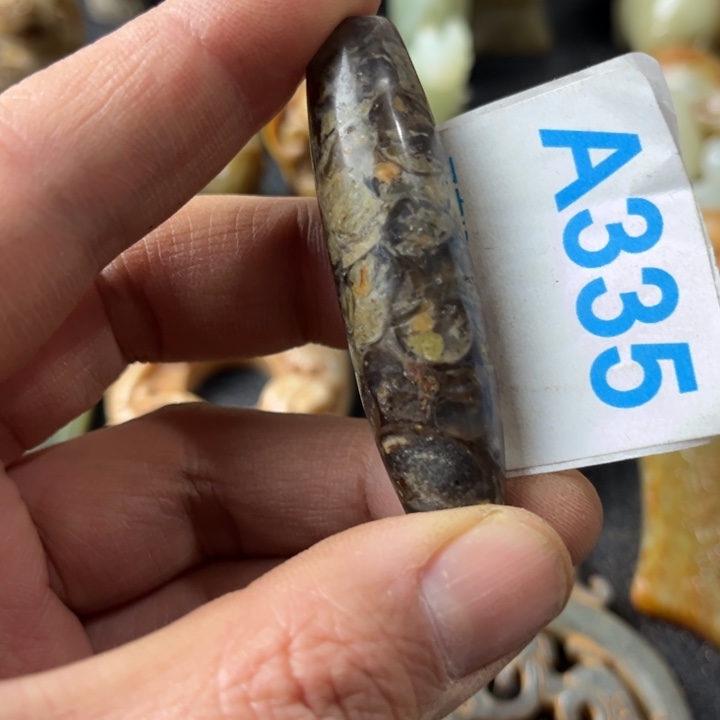 玛瑙/玉髓颈饰合金季*