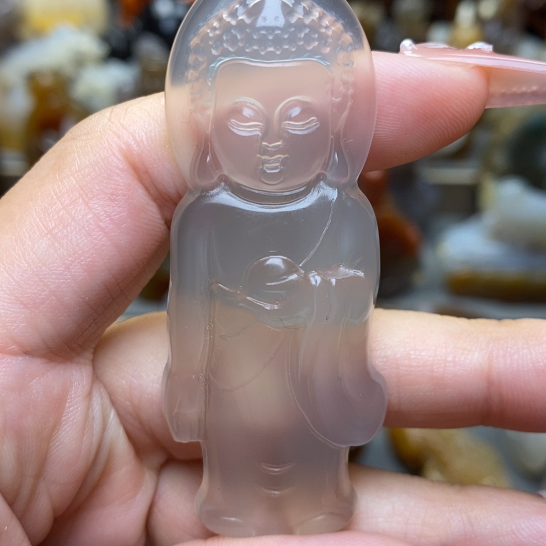 玛瑙/玉髓挂件未镶嵌