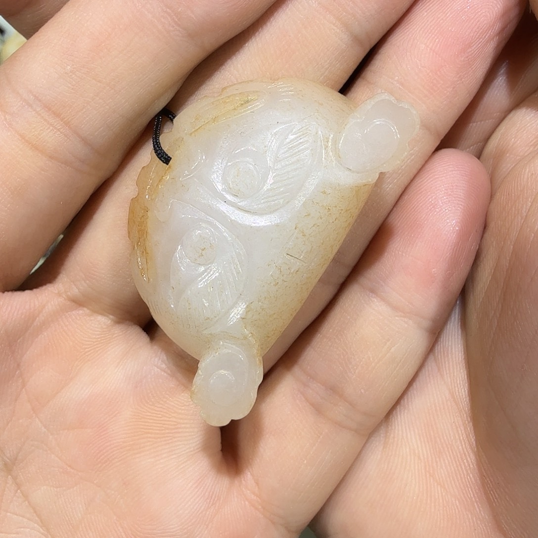 D***哥和田玉未镶嵌挂件